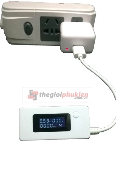 USB đo dòng điện và điện áp,dung lượng sạc pin