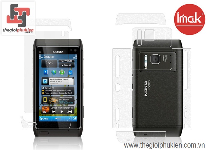 Tấm dán Imak Nokia N8 ( Full Body )