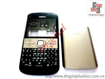 Vỏ Nokia E5 Đen Công ty Full bộ