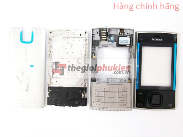 Vỏ Nokia X3-00 Công ty Full bộ