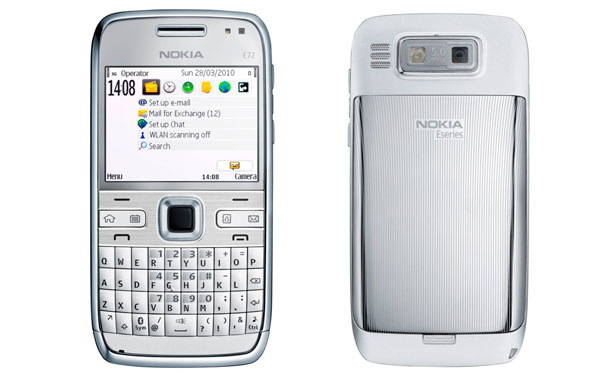Vỏ Nokia E72 White