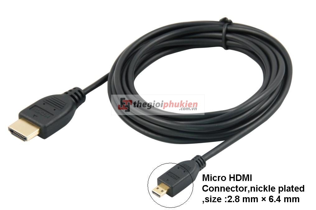 Cáp chuyển Micro HDMI - HDMI