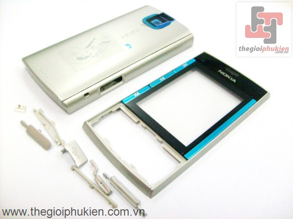 Vỏ Nokia X3 xanh