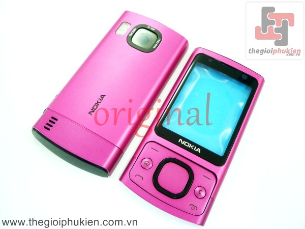 Vỏ Nokia 6700s pink Original