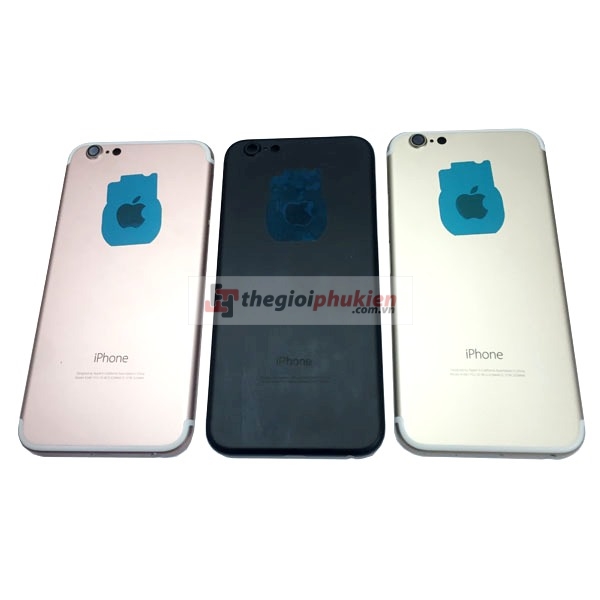 Vỏ iPhone 6 thay iPhone 7 Gold - Rose - Black
