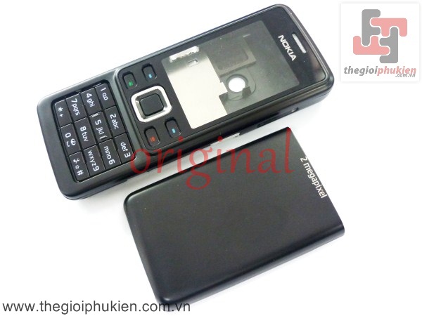 Vỏ Nokia 6300 black Original ( Full bộ )