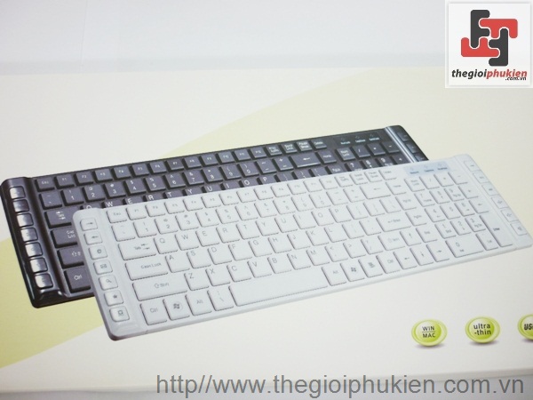 Bàn phím ngoài laptop RC898 dài