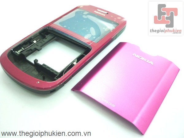 Vỏ Nokia C3 Pink